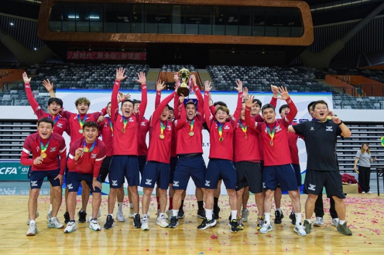 寧夏平羅恒利2-1杭州臨平吳越錢唐，首奪全國五人制錦標賽冠軍