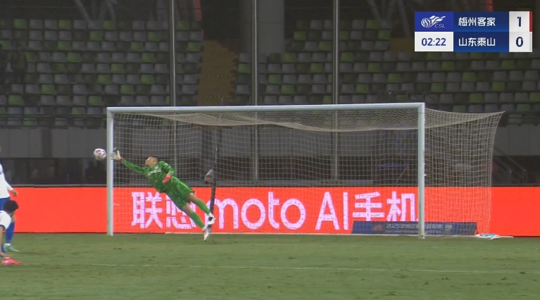 茹子楠世界波！梅州開(kāi)場(chǎng)2分鐘1-0泰山！